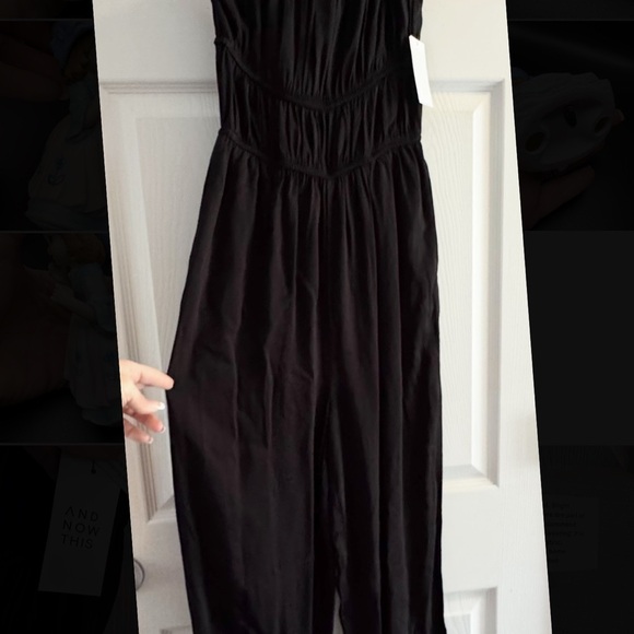 NWT Ladies Black Jumpsuit Size XS - Picture 1 of 9